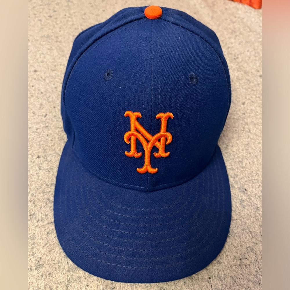 NY Mets New Era World Series fitted 7 1/8 baseball cap